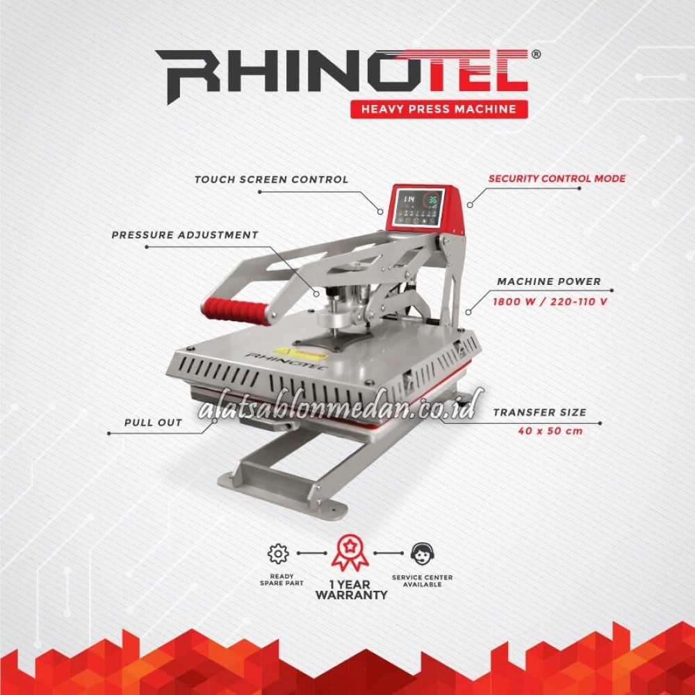 Rhinotec RTP-04 | Mesin Press Heavy