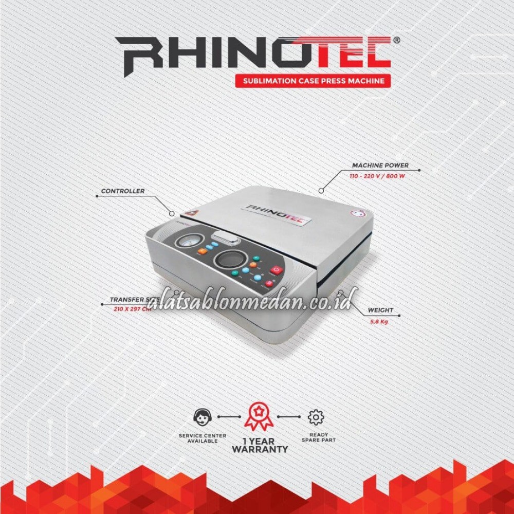 Rhinotec RSM-04 | Mesin Press Sublimasi Casing HP