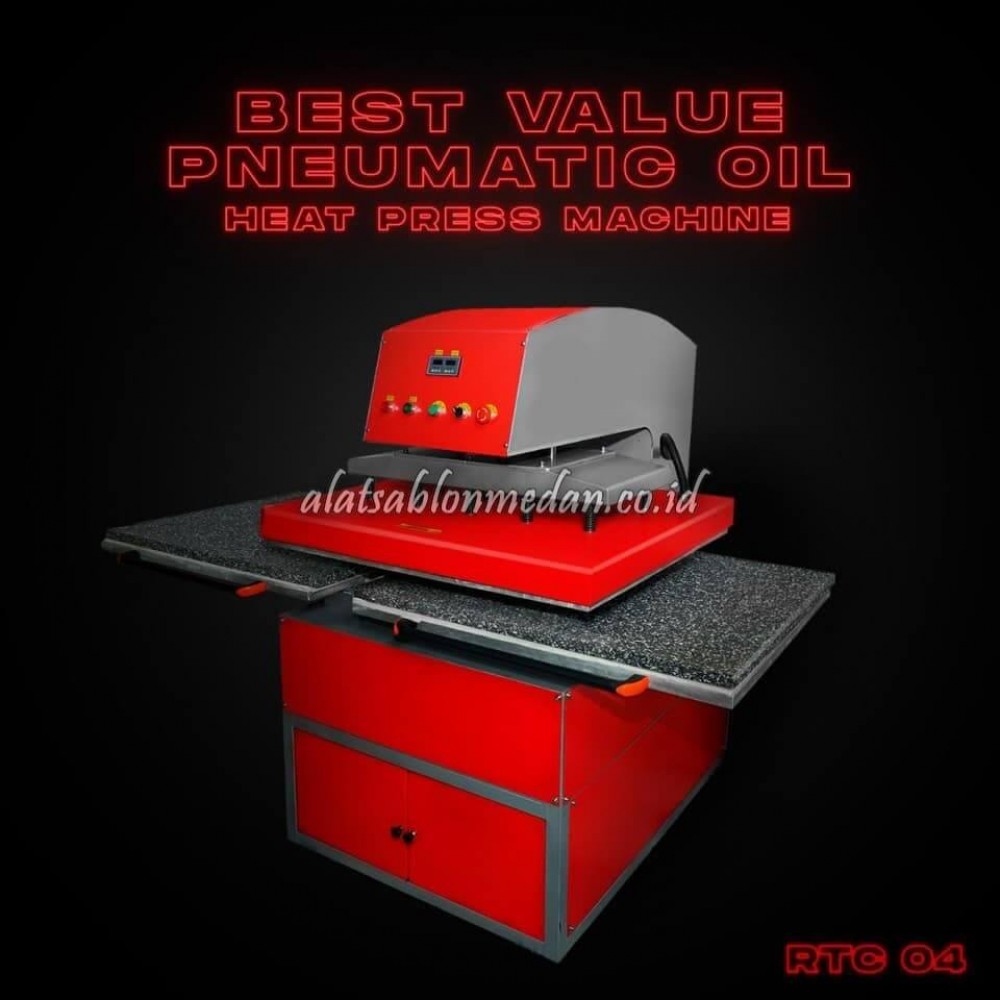 Mesin Press Pneumatic Oil Double Slide (2 Slide) Rhinotec RTC-04