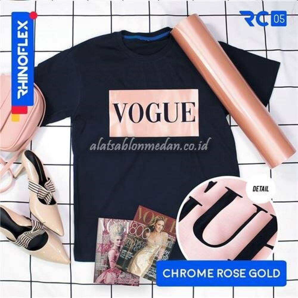 Polyflex Chrome Rose Gold