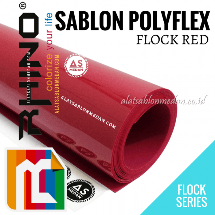 Polyflex Flock Red