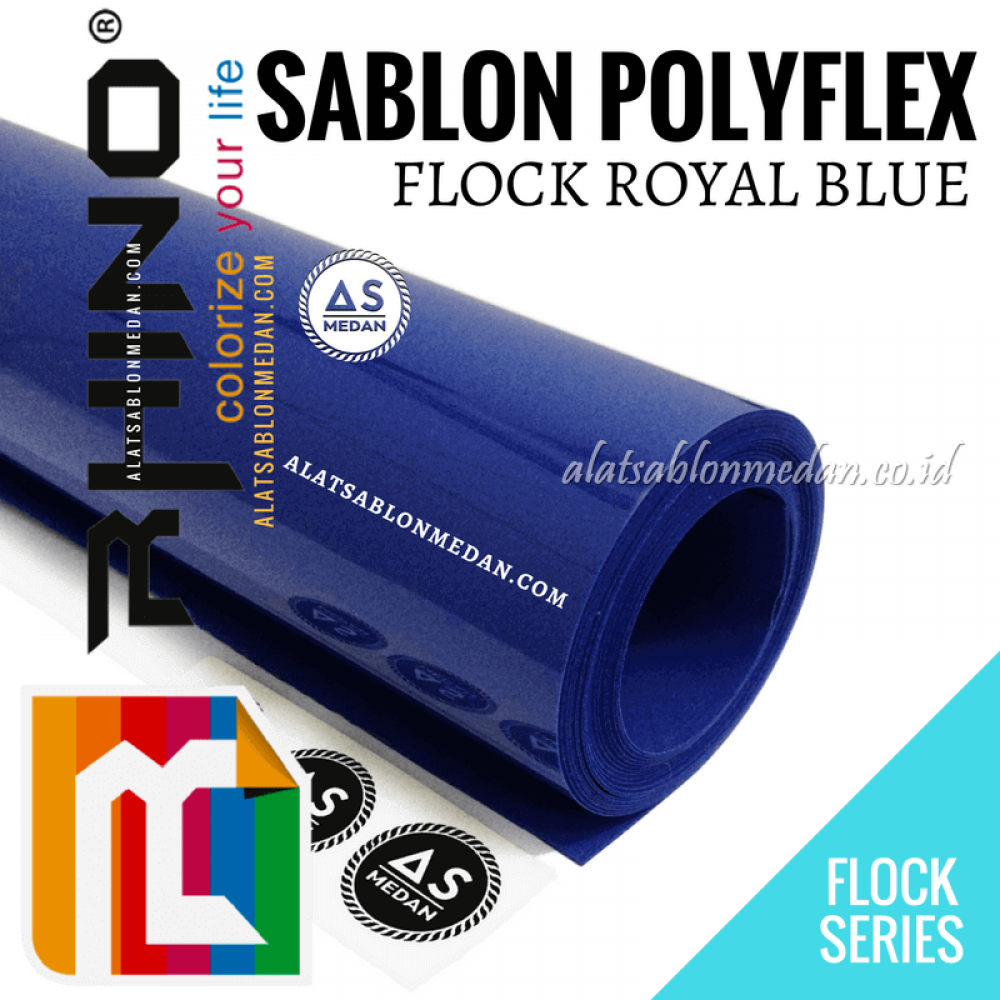 Polyflex Flock Royal Blue