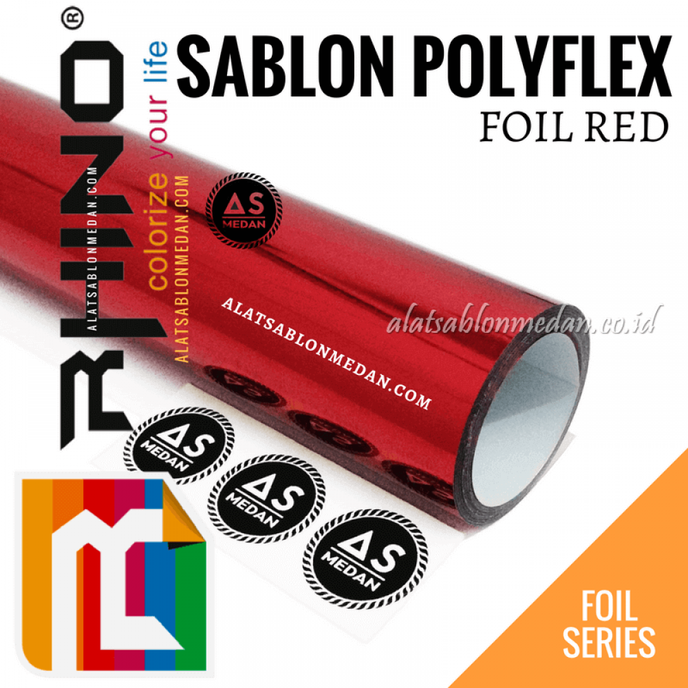 Polyflex Foil Red