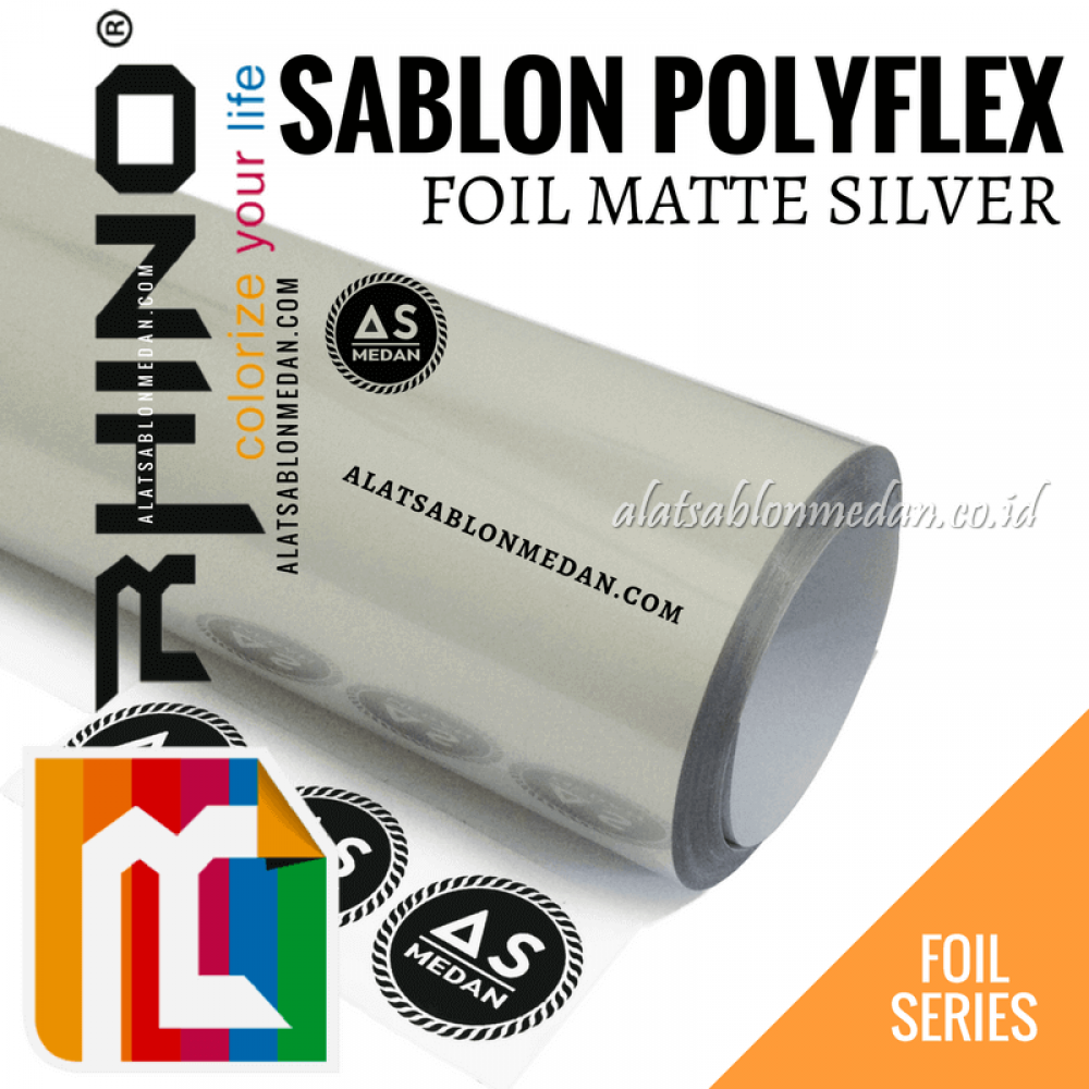 Polyflex Foil Matte Silver