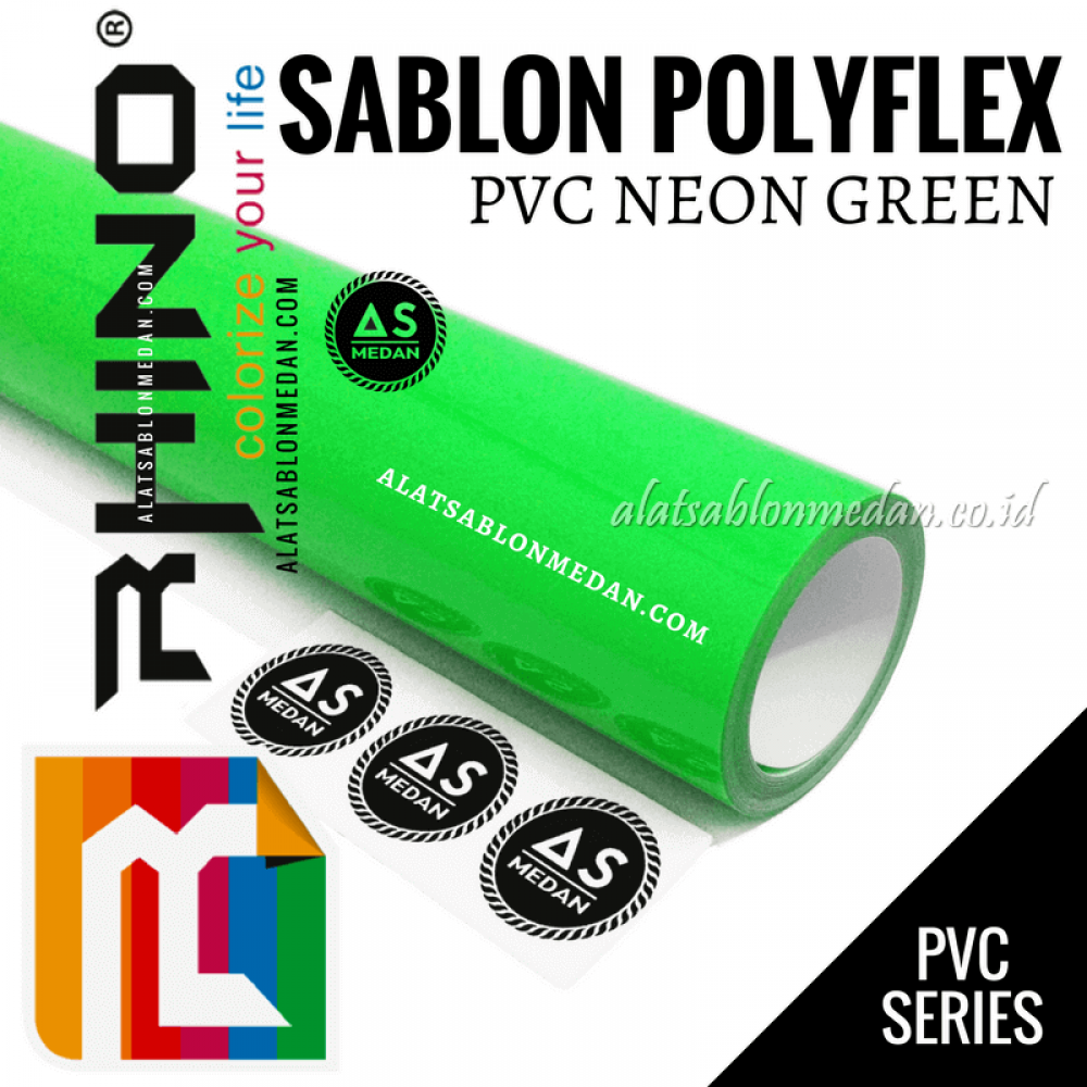 Polyflex PVC Neon Green