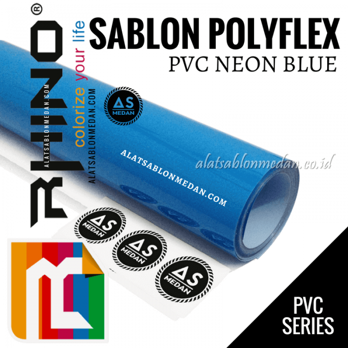 Polyflex PVC Neon Blue