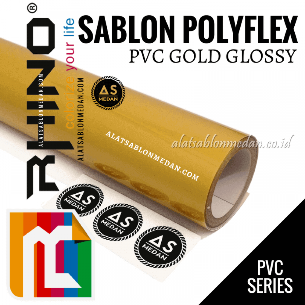 Polyflex PVC Gold Glossy