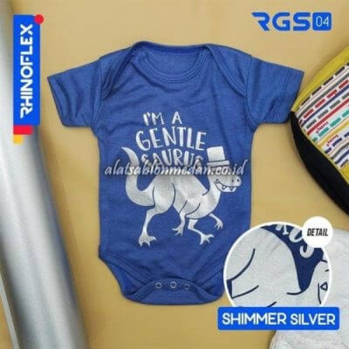 Polyflex Shimmer Silver
