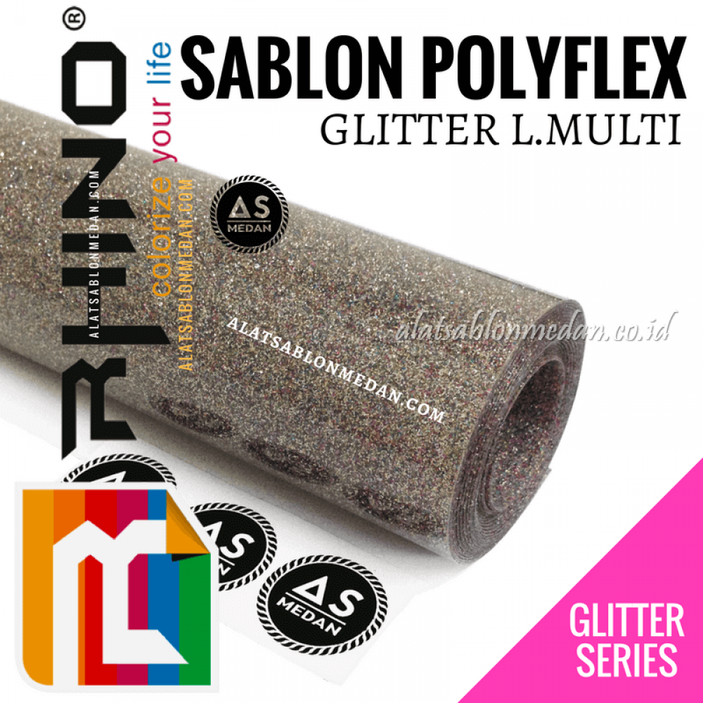 Polyflex Glitter L Multi
