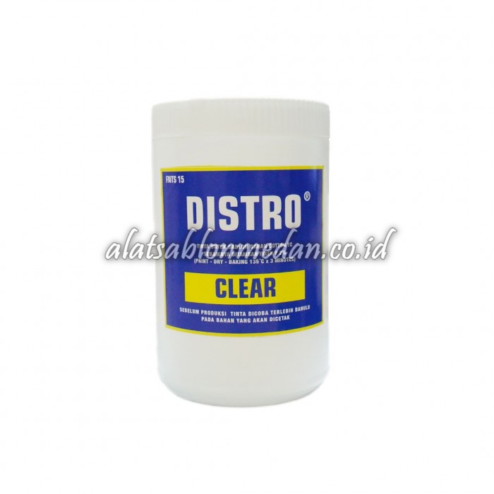 Distro Clear Transparan 1Kg | Tinta Sablon Kaos